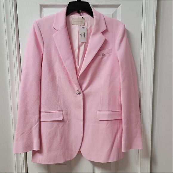 Christopher kane Wool Crepe Pink Blazer 4 - Picture 5 of 11